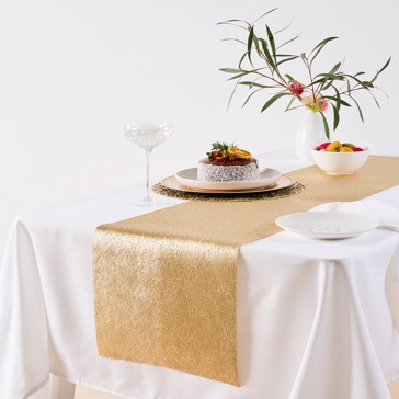 Anko Gold Look Table Runner