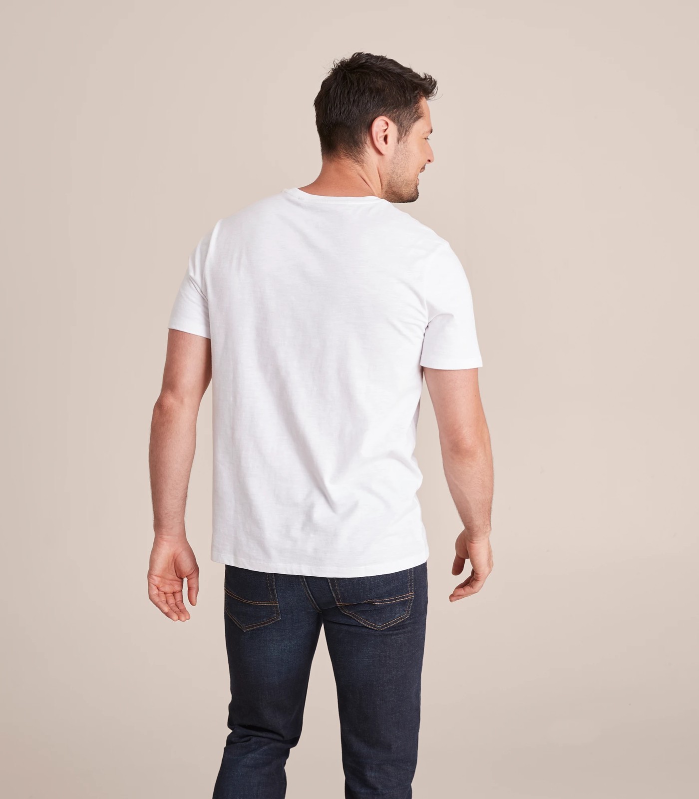 Gradient Panel Print T-Shirt 4 of 6