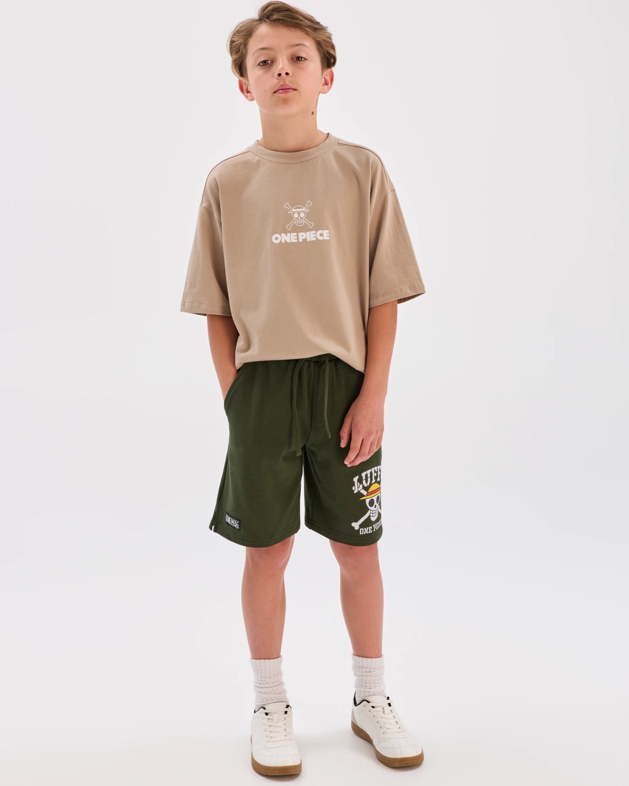 Licensed One Piece Cotton Jersey Shorts 2 of 6