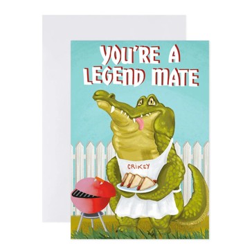 Connections From Hallmark Birthday Card - Legend Crocodile