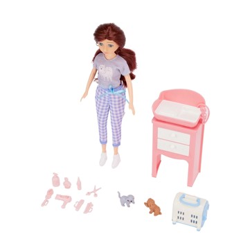 Fashion Doll Pet Care Centre, 13 Piece