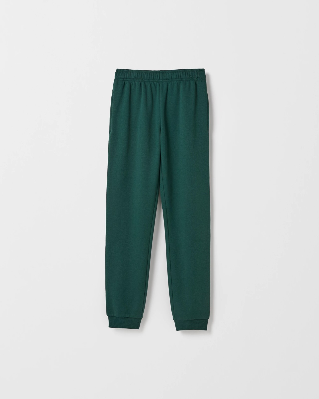 Australian Cotton Blend 2 Pack School Cuffed Trackpants - Bottle Green 5 of 6