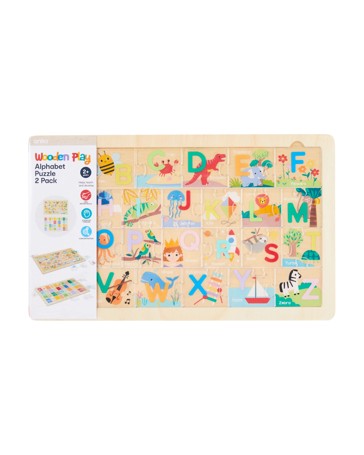 Anko 2 Pack Alphabet Puzzle