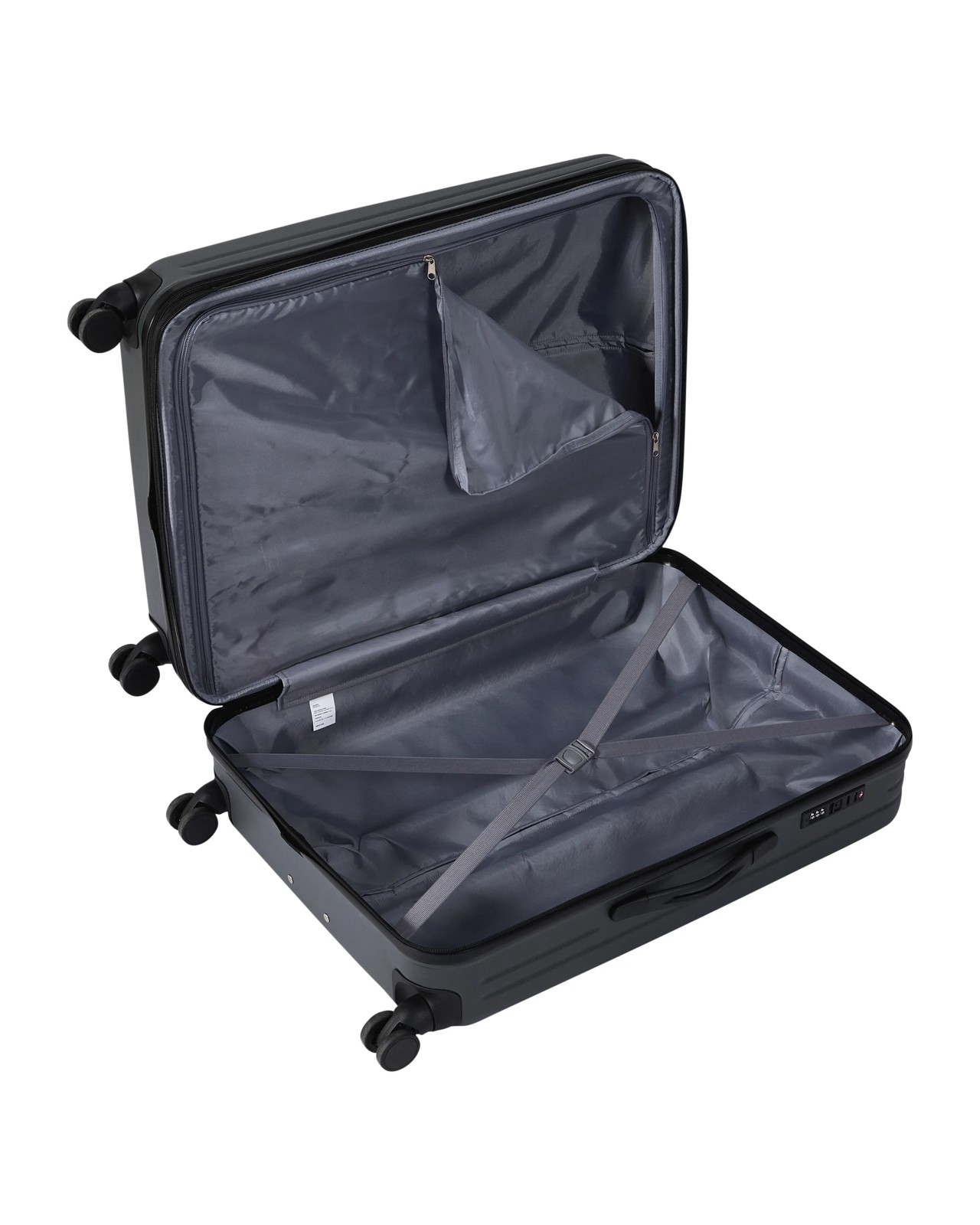 Anko 8 Wheels Hard Case - Charcoal 3 of 5