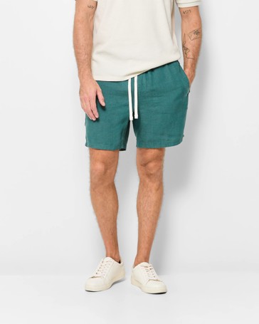 European Linen Shorts