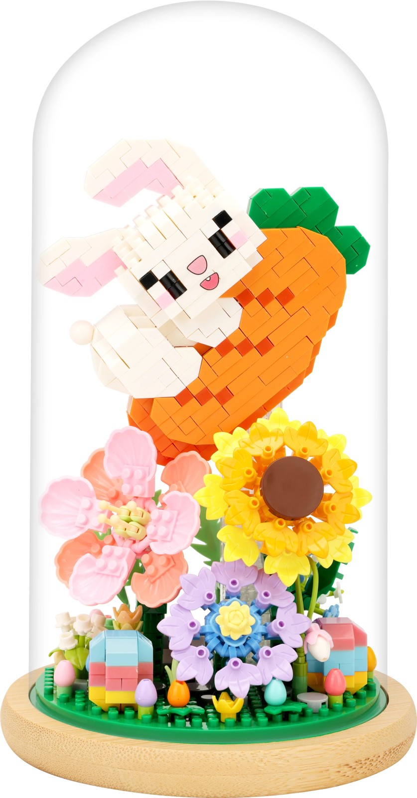 Anko 661 Piece Mini Blocks Easter Bunny in Dome 2 of 6
