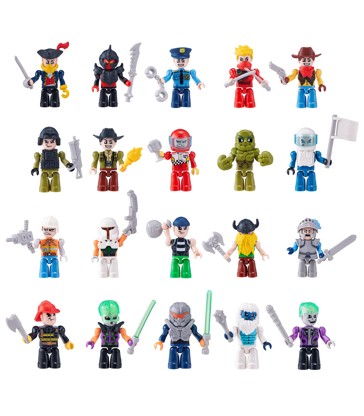 MAX Build More Mini Figure Set (15 Figures) by ZURU - Assorted*