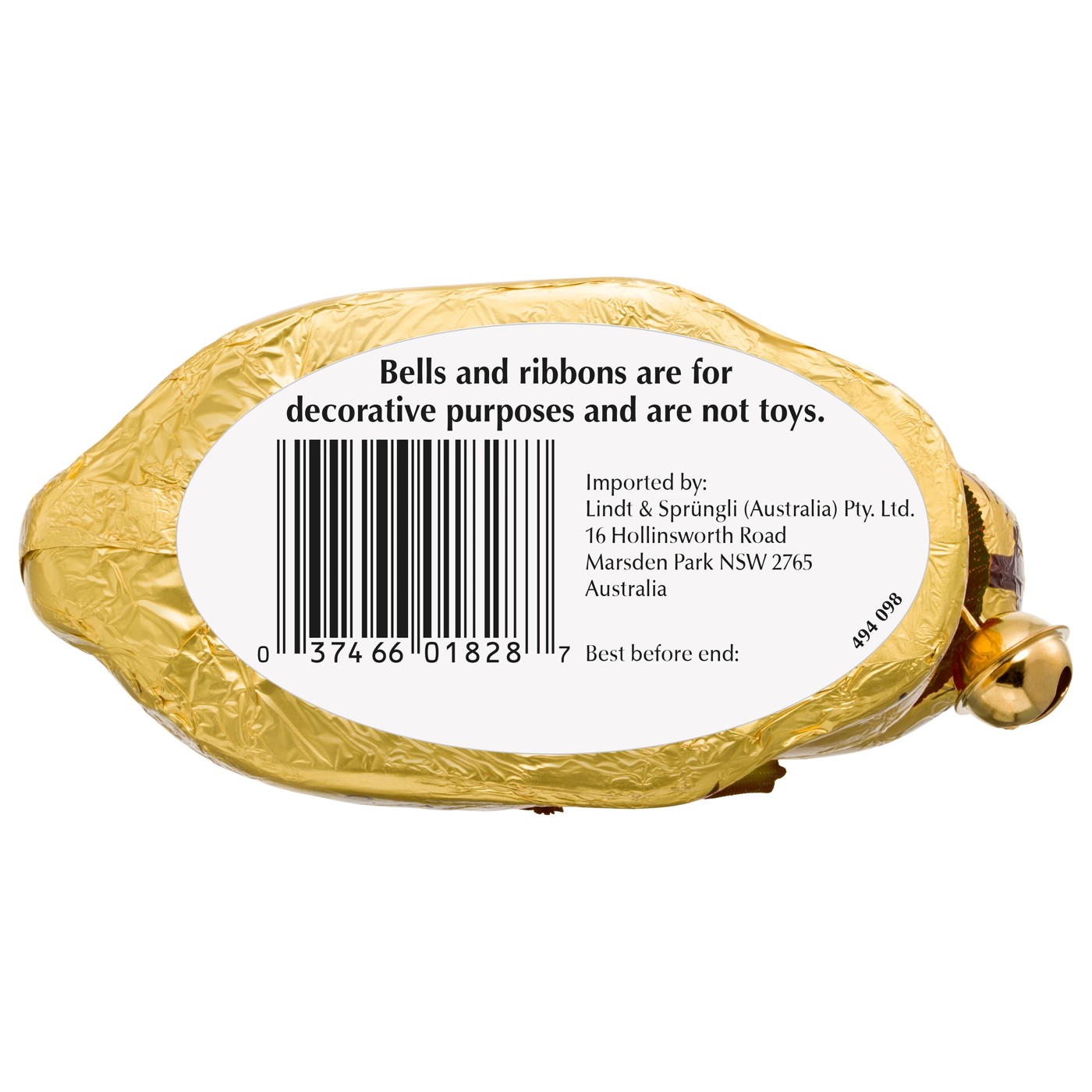 Lindt Dark Chocolate Gold Bunny 100g 2 of 6