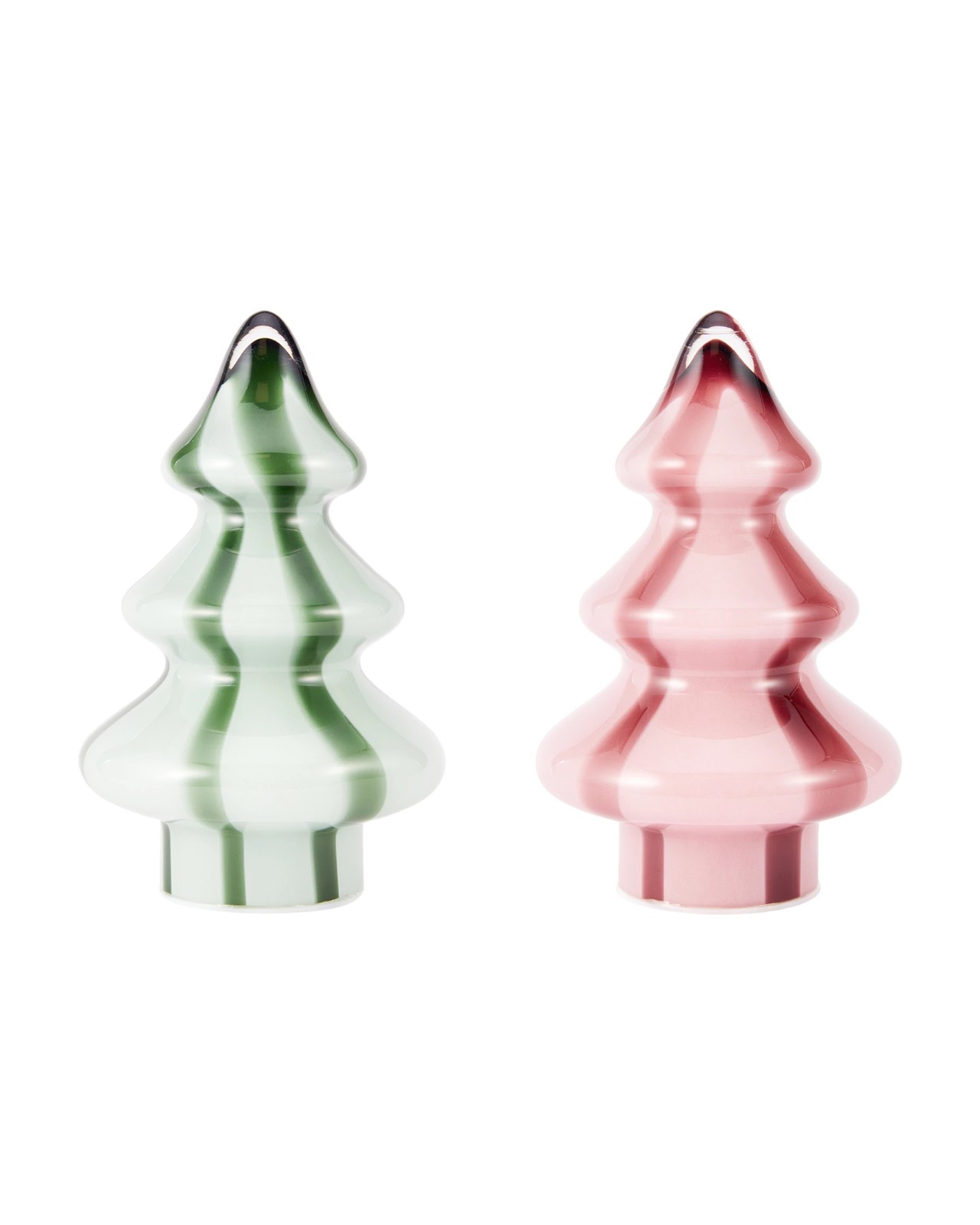 Anko Light Up Glass Stripe Tree - Assorted 2 of 4