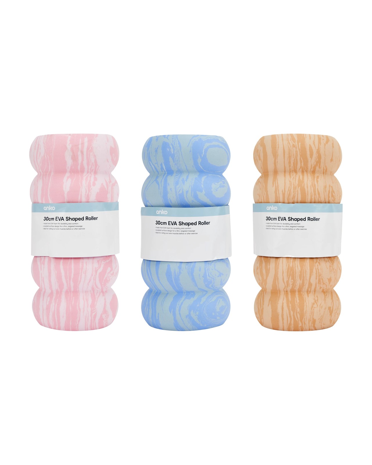 Anko 30cm EVA Shaped Roller - Assorted 4 of 4
