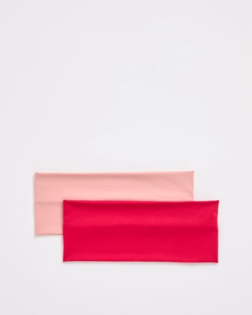 2 Pack Active Stretch Headbands