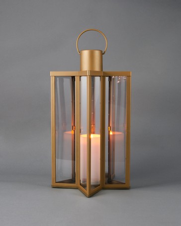 Anko Battery Operated LED Light Up Star Floor Lantern