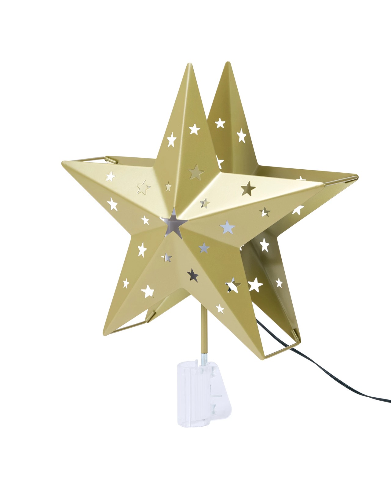 Anko Battery Operated Projection Star Tree Topper 3 of 6