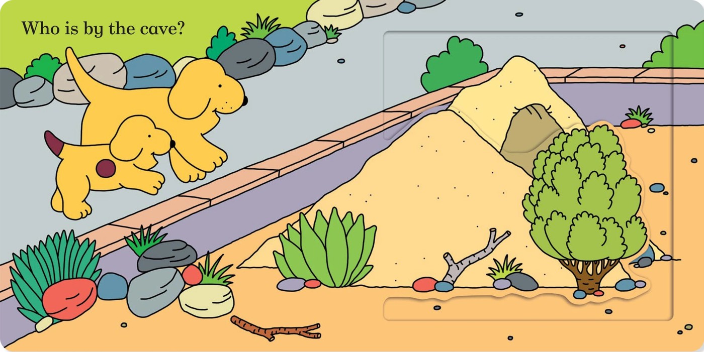 Who Is At The Zoo Spot by Eric Hill - Book 4 of 4