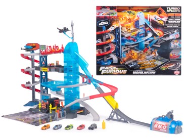 Fast & Furious Garage Mayhem Track Set