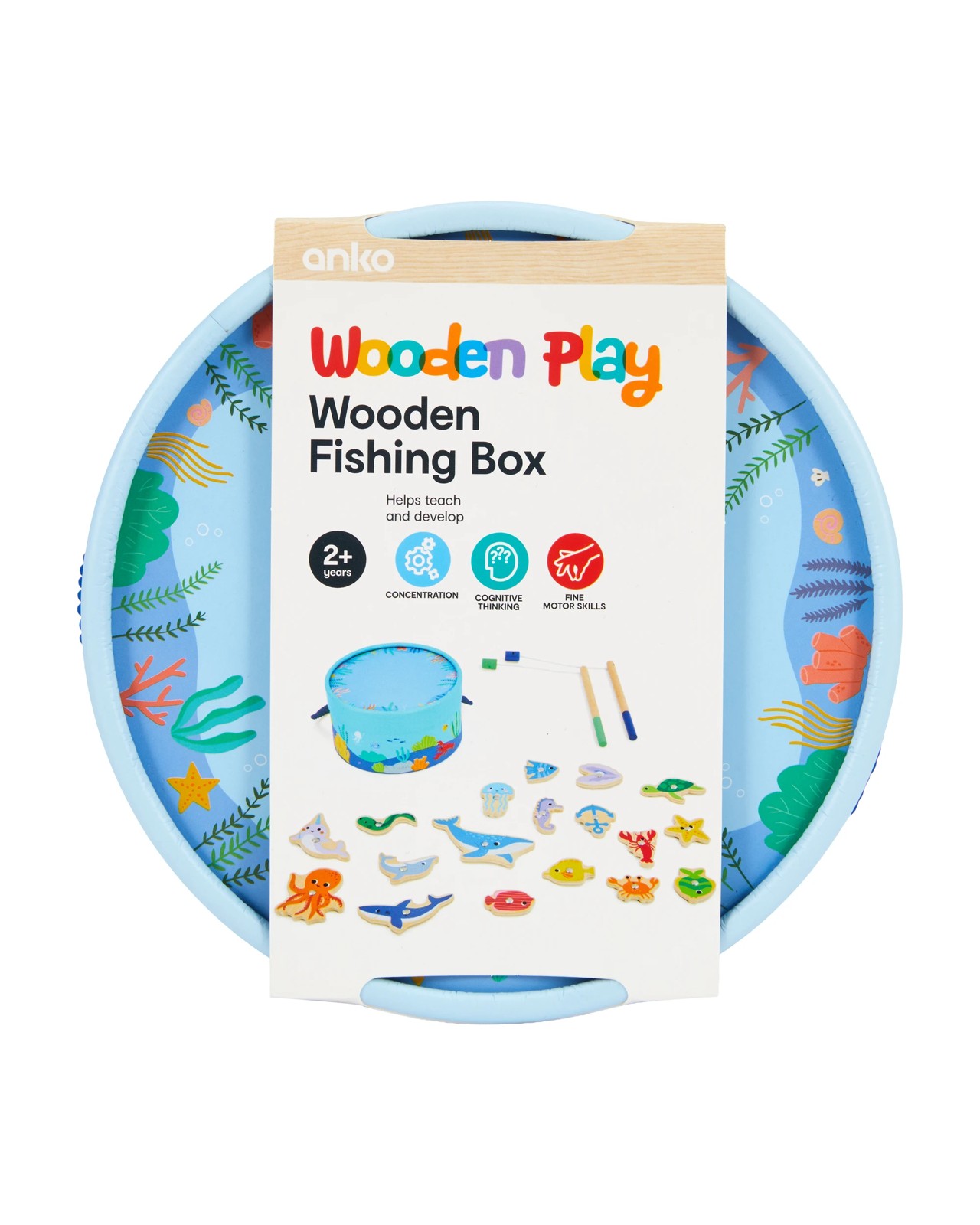 Anko Wooden Play Fishing Box 5 of 6