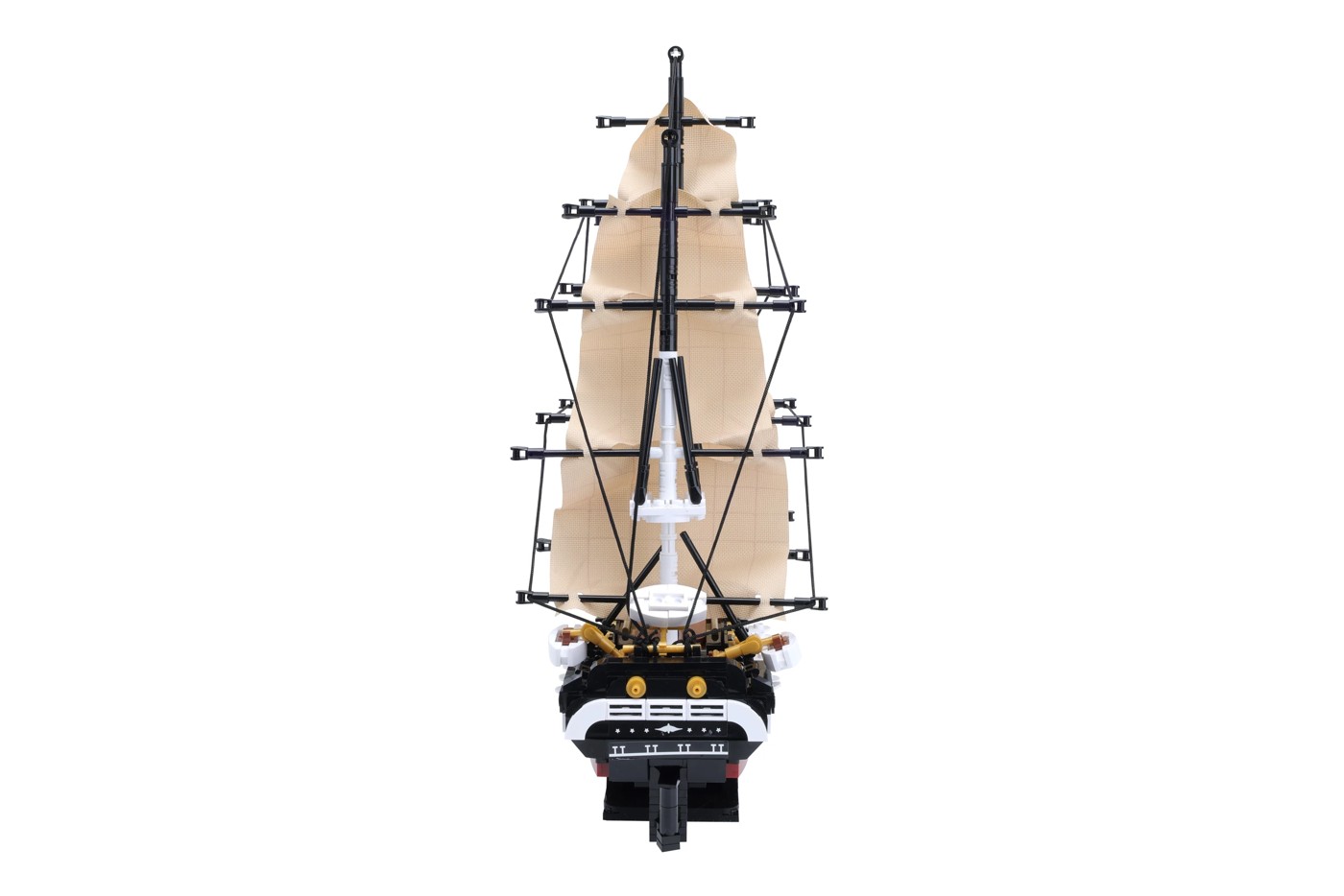 1125 Piece Mini Blocks Vehicle Series: Cruise Sailship 6 of 6