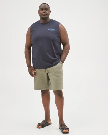 Plus Size Australian Cotton Print Tank