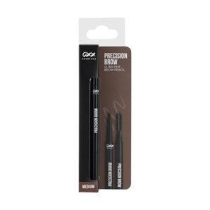 Ultra-Fine Brow Pencil, Medium Brown - OXX Cosmetics