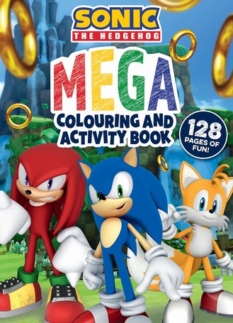 Sonic The Hedgehog Mega Colouring and Activity Book