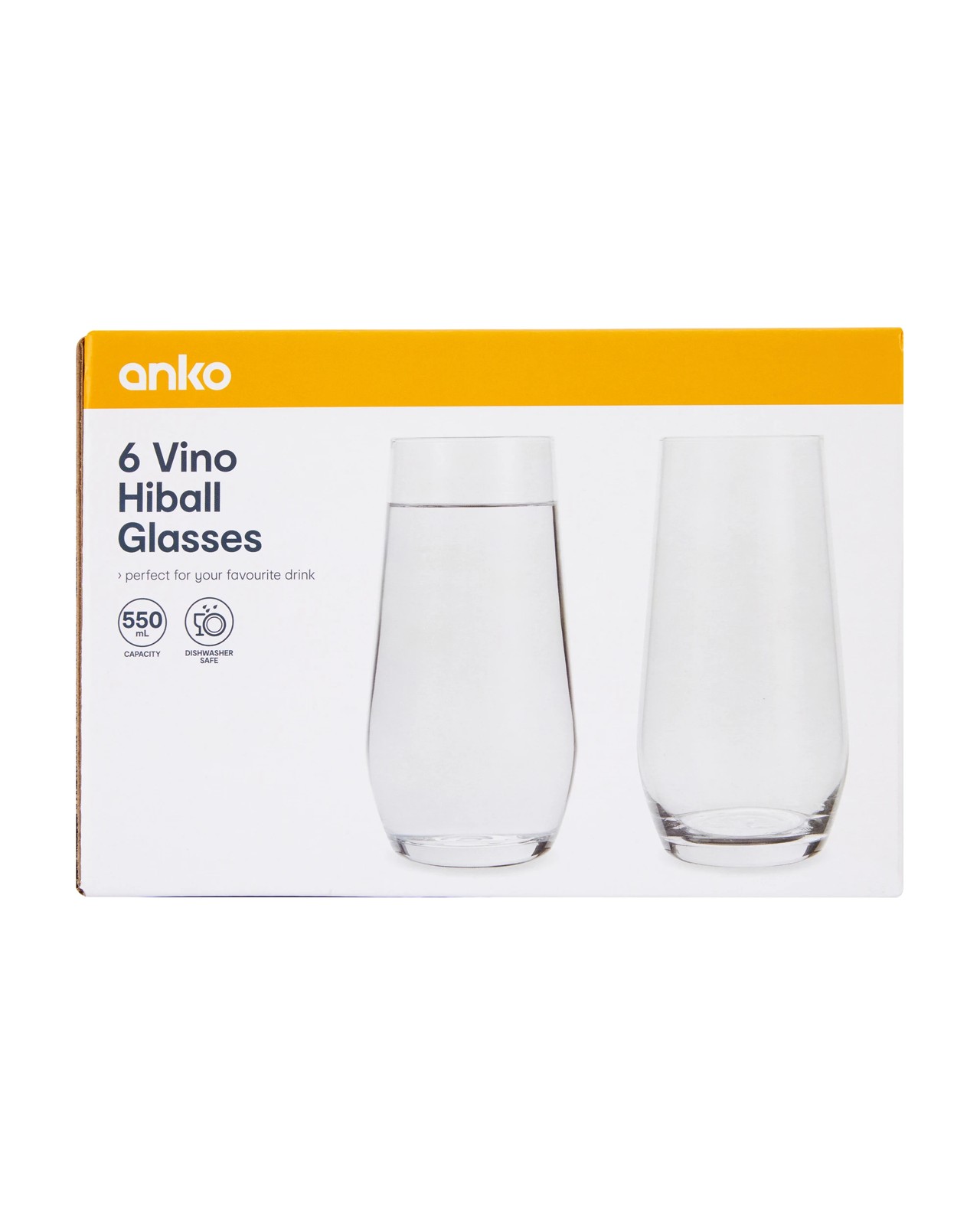 Anko 6 Vino Hiball Glasses 4 of 4