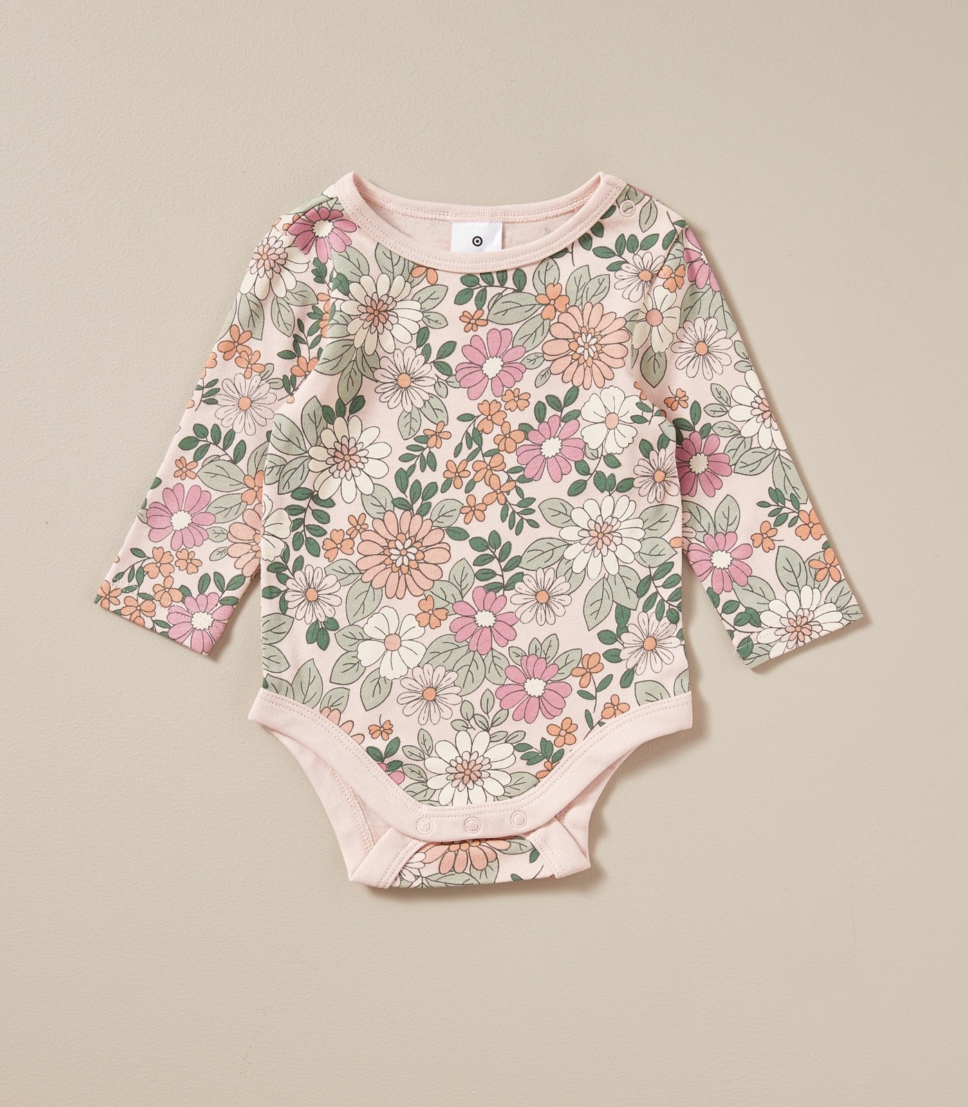 5 Pack Baby Organic Cotton Bodysuits 4 of 5