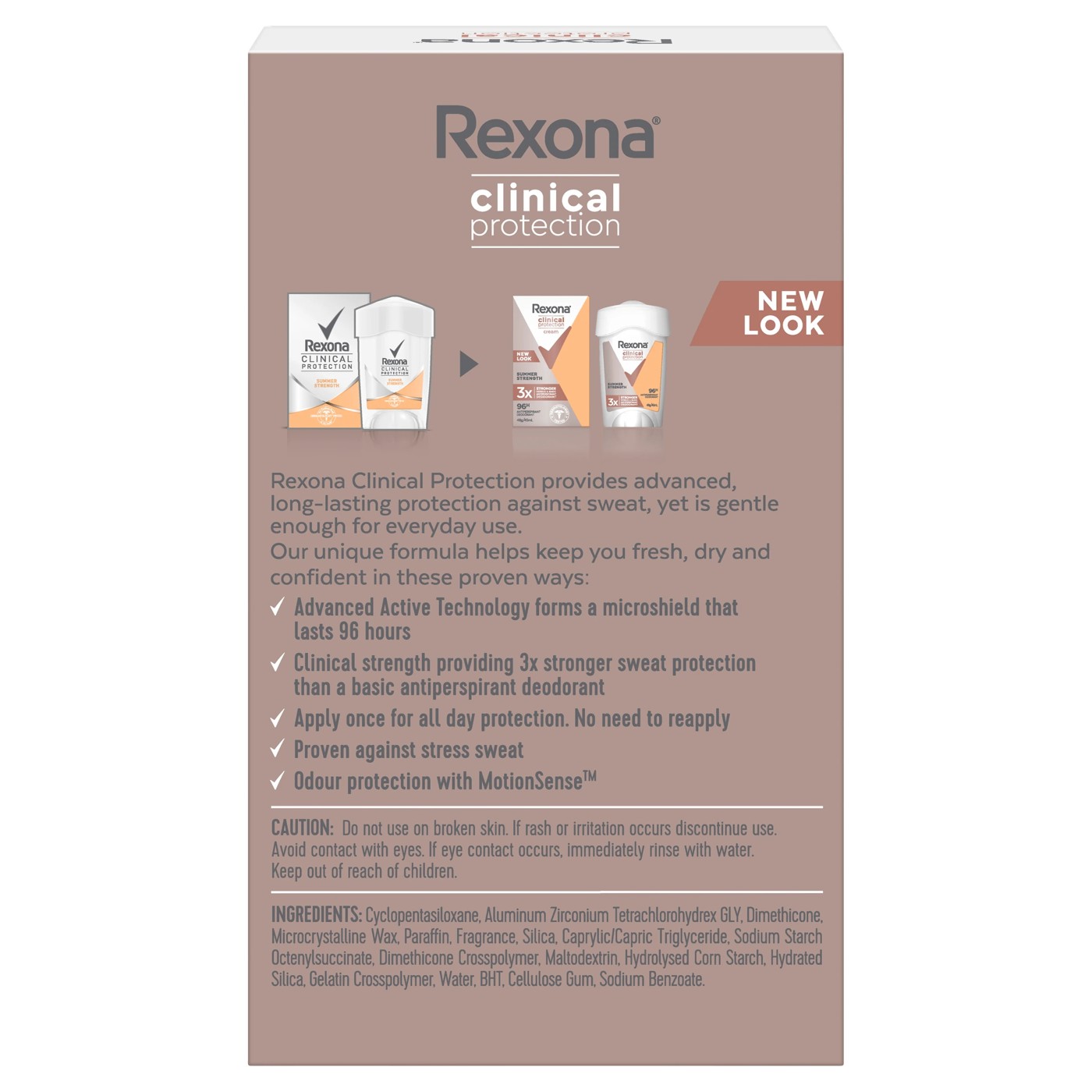 Rexona Summer Strength Clinical Protection Antiperspirant 2 of 5