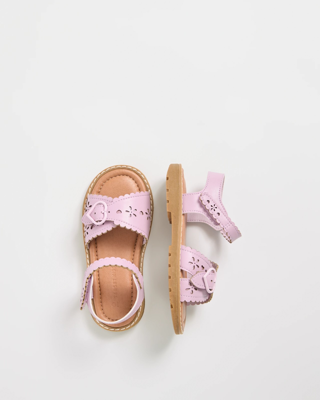 Cut-Out Sandals - Lilac 3 of 3