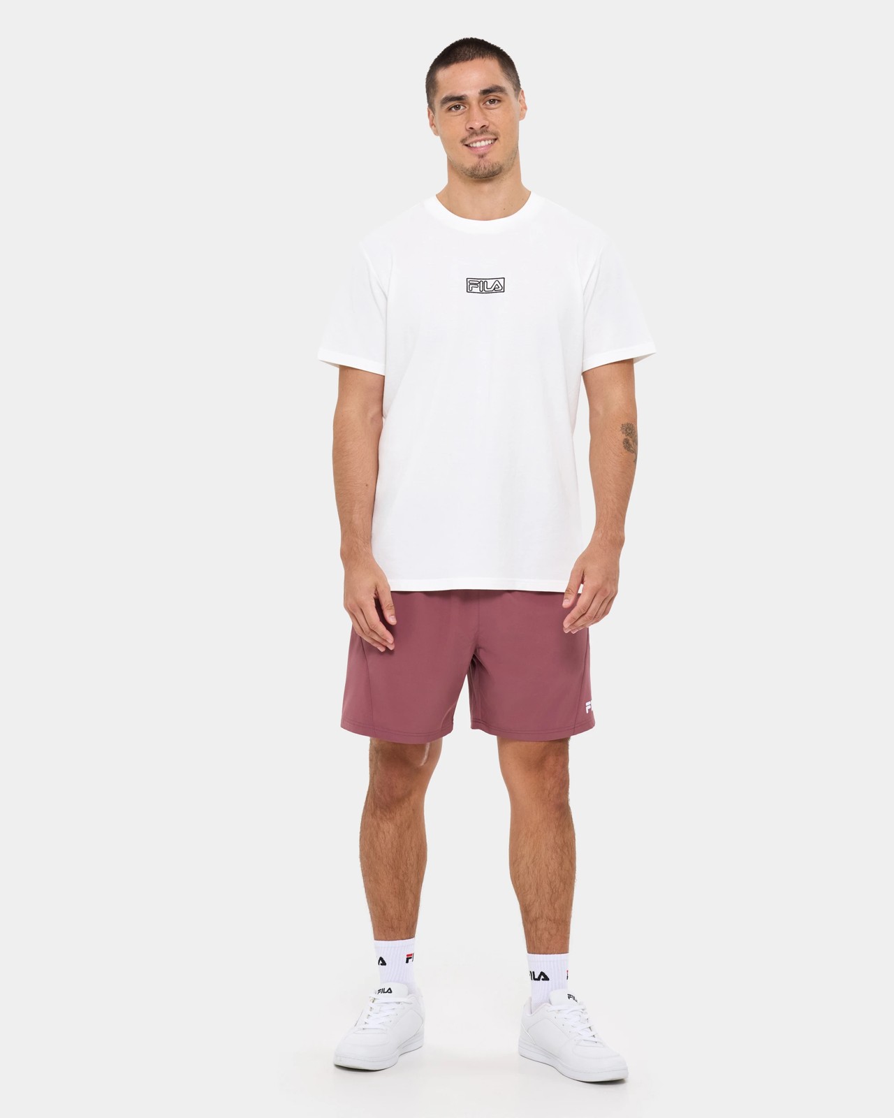 Fila Emilio Pique T-shirt - Washed White 2 of 6
