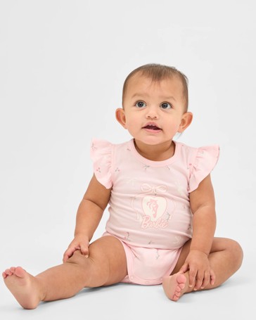Barbie Organic Cotton Baby Bodysuit