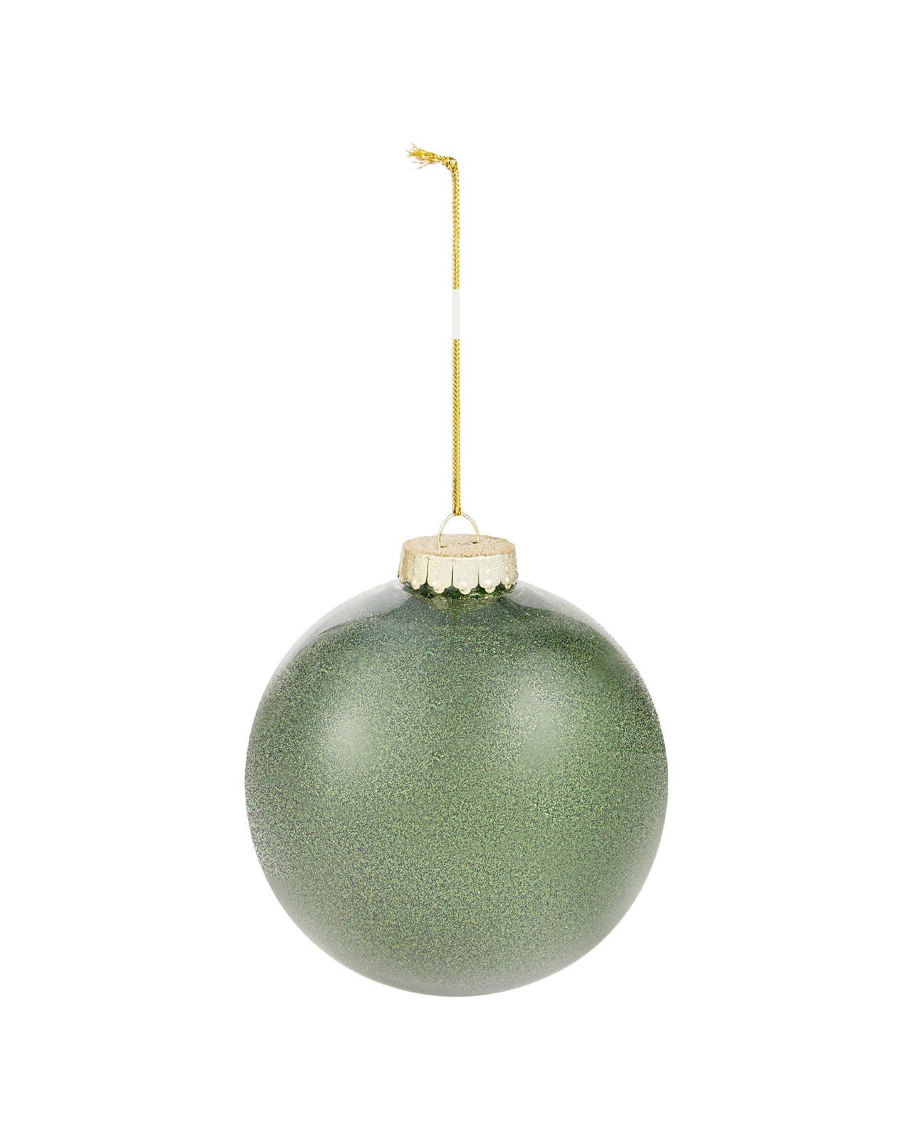 Anko Large Traditional Glitter Bauble - Assorted 5 of 5