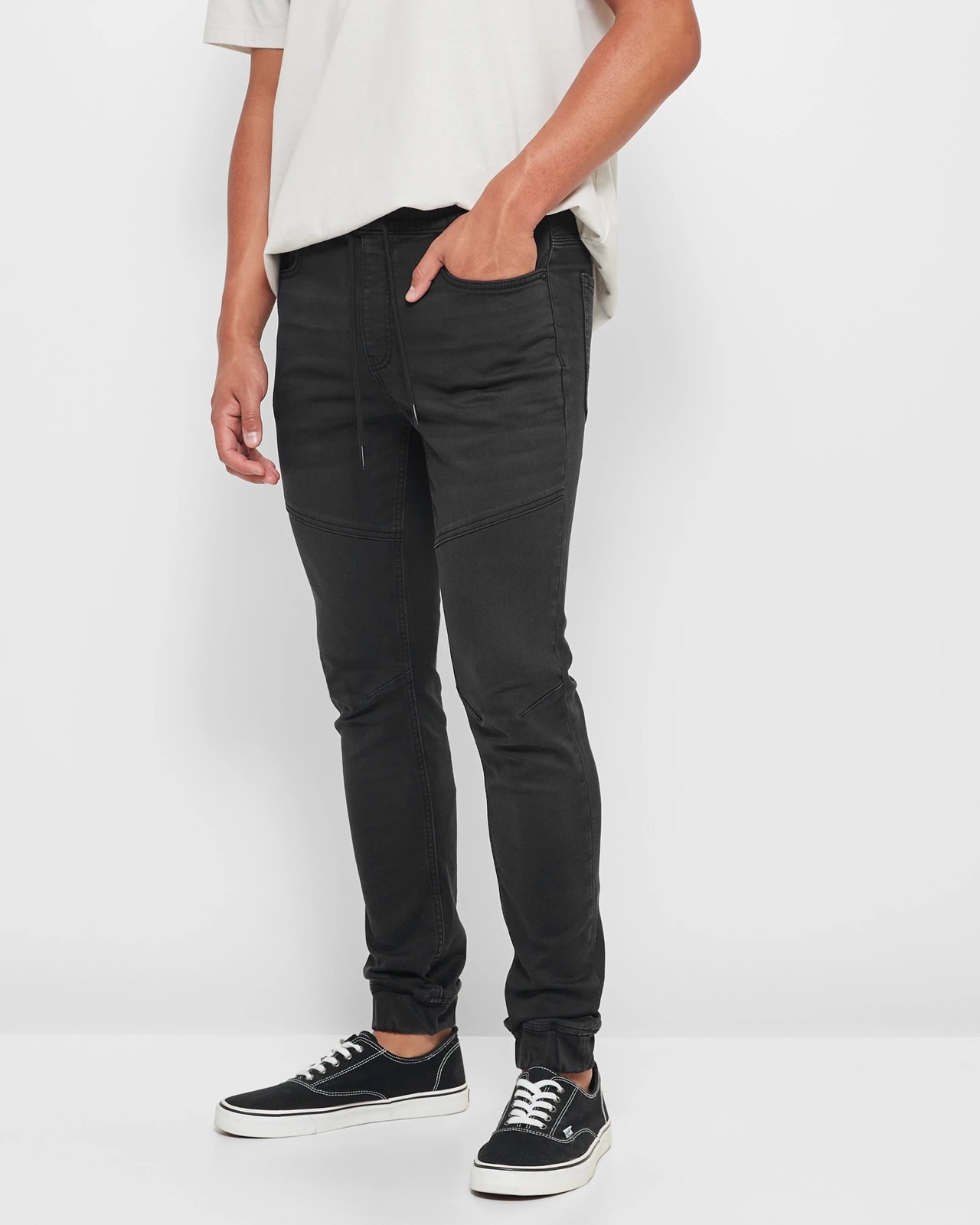 Knit Denim Jogger Pants - Commons | Target Australia