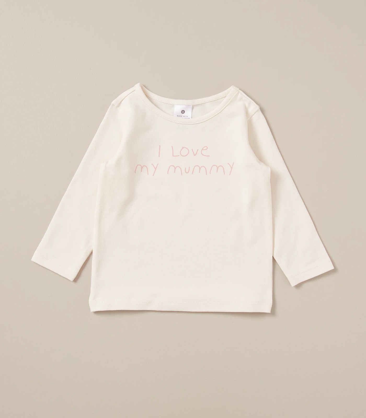 Baby Organic Cotton Long Sleeve Print Top 3 of 5