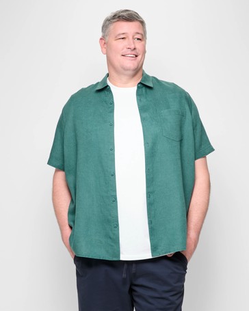 Plus Size European Linen Shirt
