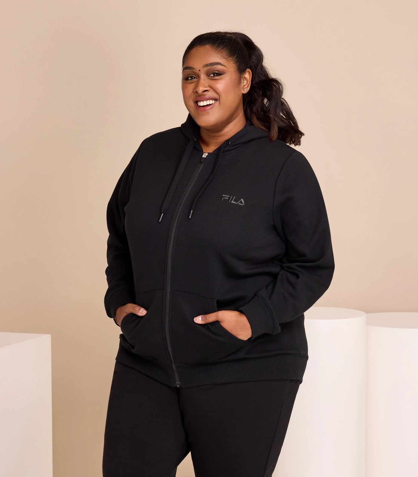 Plus size 2024 fila hoodie