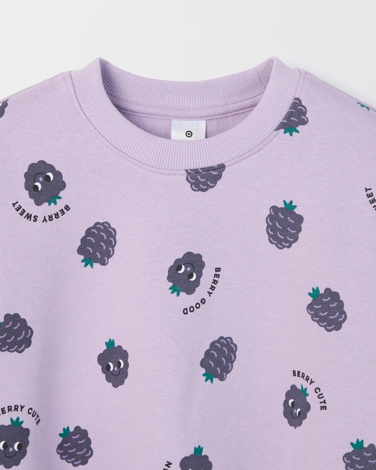 Australian Cotton Blend Loose Fleece Sweat Top 2 of 2