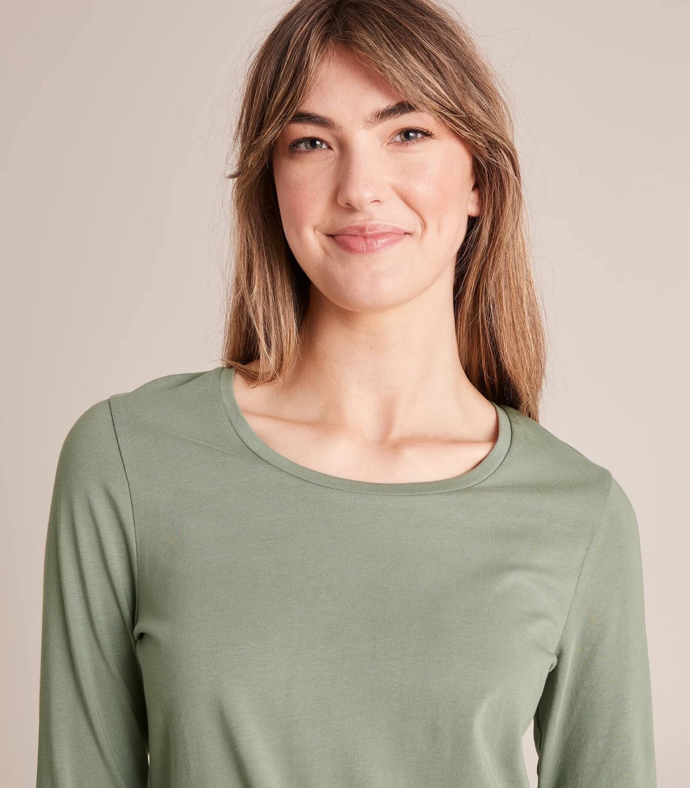 Organic Cotton Long Sleeve Crew Neck T-Shirt | Target Australia