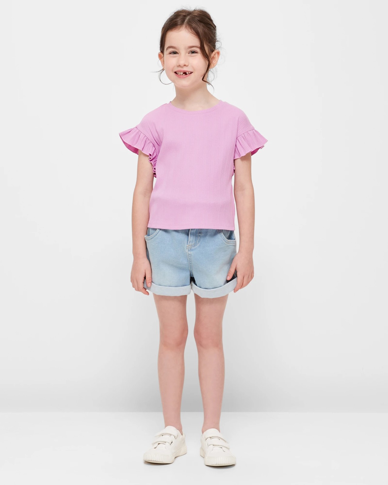 Frill Rib T-shirt 2 of 5