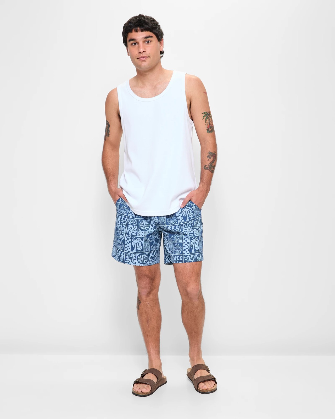 Print Volley Boardshorts - Commons 2 of 5