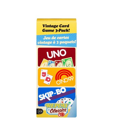 3 Pack Mattel Games Vintage Card Game