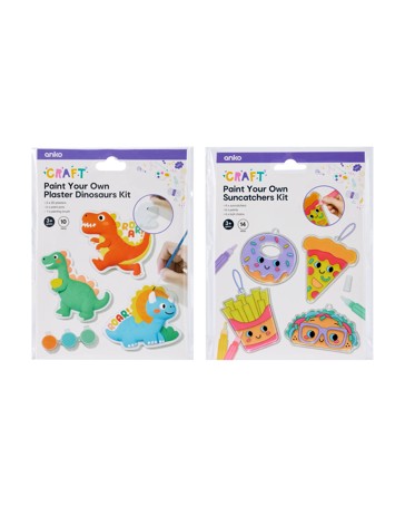 Anko Paint Your Own Plaster Kit - Assorted