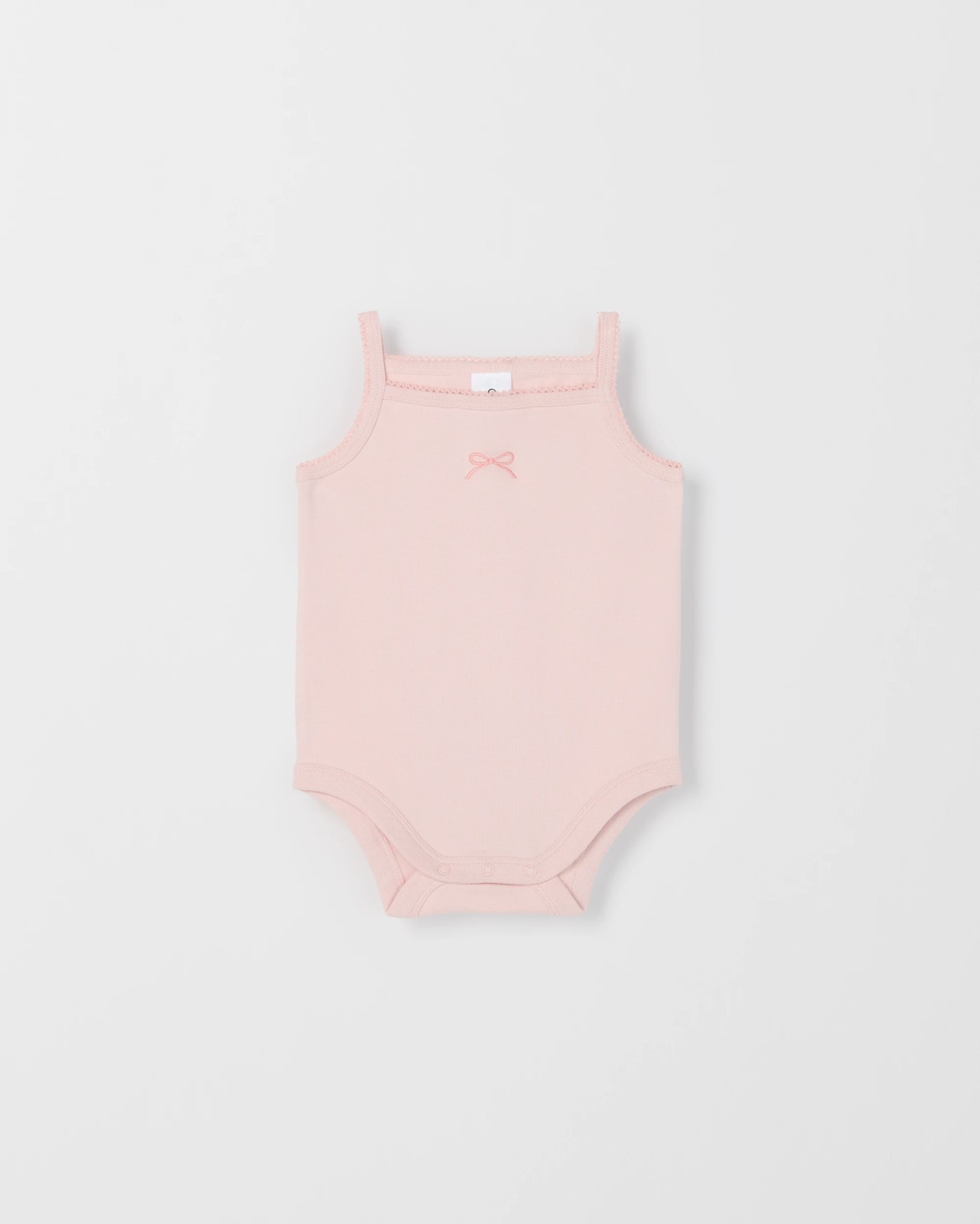 Baby Organic Cotton 3 Pack Strappy Bodysuits 2 of 4