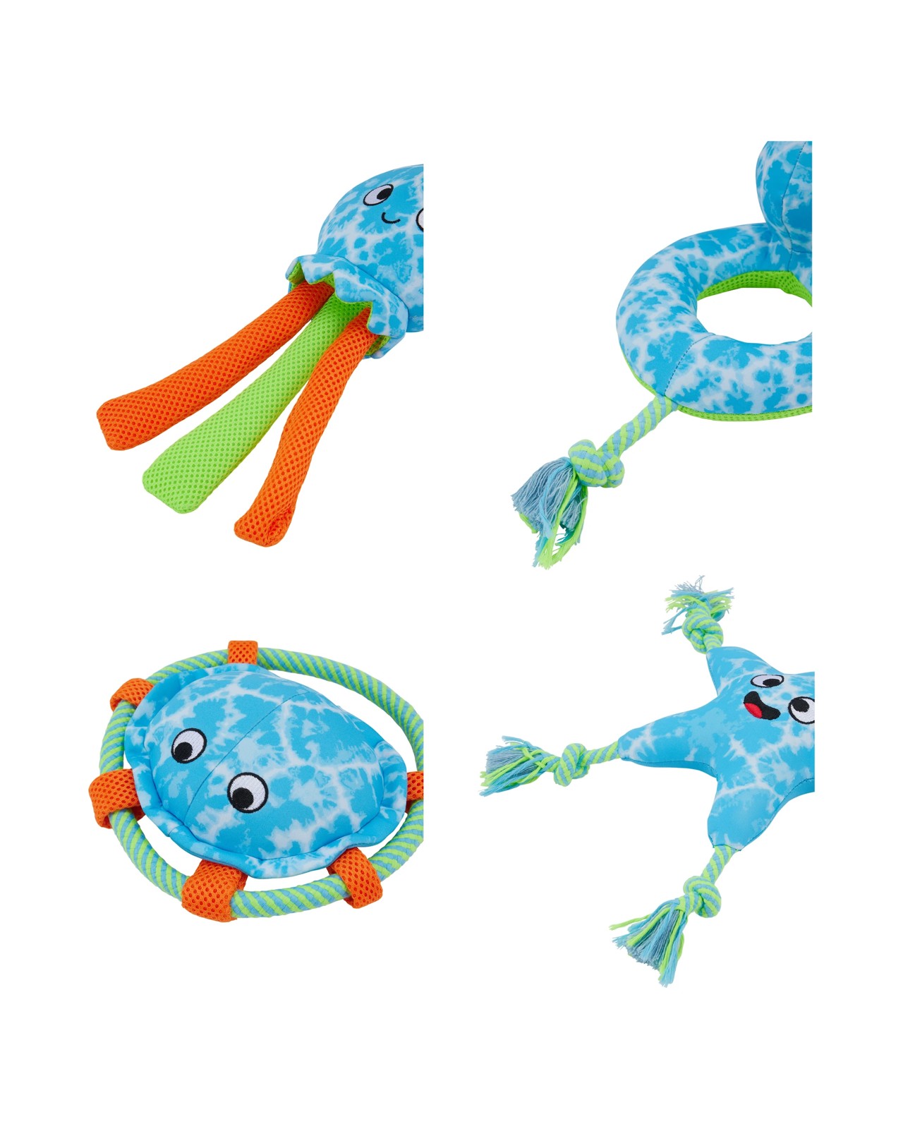 Anko Pet Toy Summer Float Plush -  Assorted 3 of 4