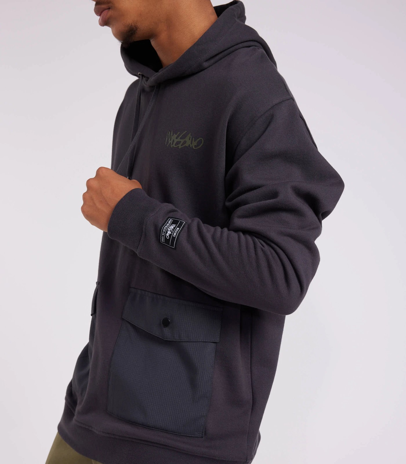 Mossimo Relaxed hoodie in black