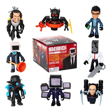 Skibidi Toilet Mystery Figure Collector Series Series 2 - Assorted