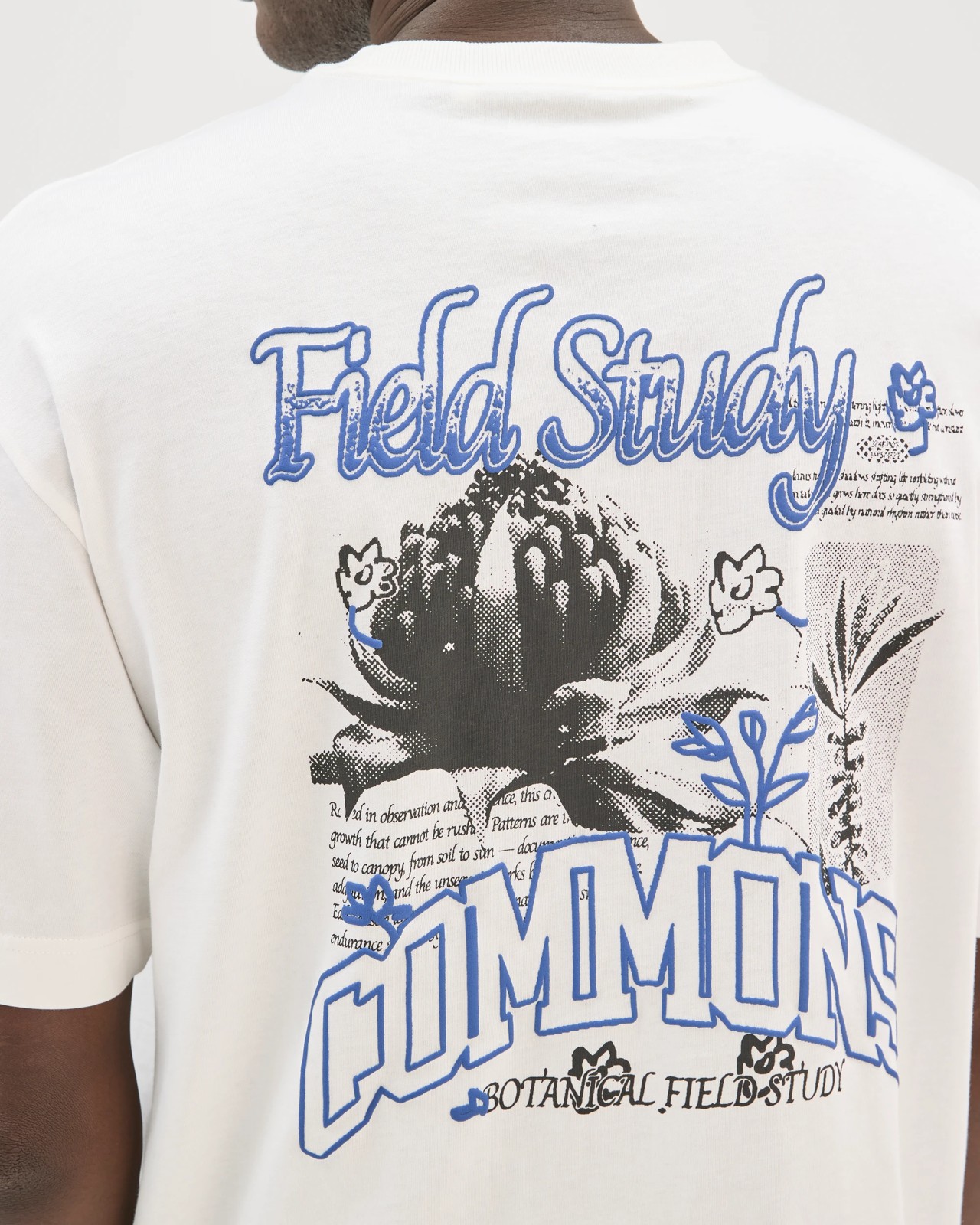 Commons Australian Cotton Graphic Field Study T-Shirt 6 of 6