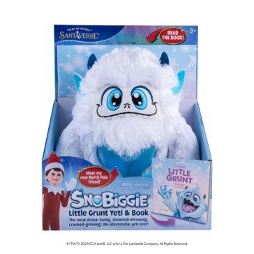 The Elf on the Shelf Santaverse Snobiggie Little Grunt Yeti and Book by Chanda A. Bell - Book