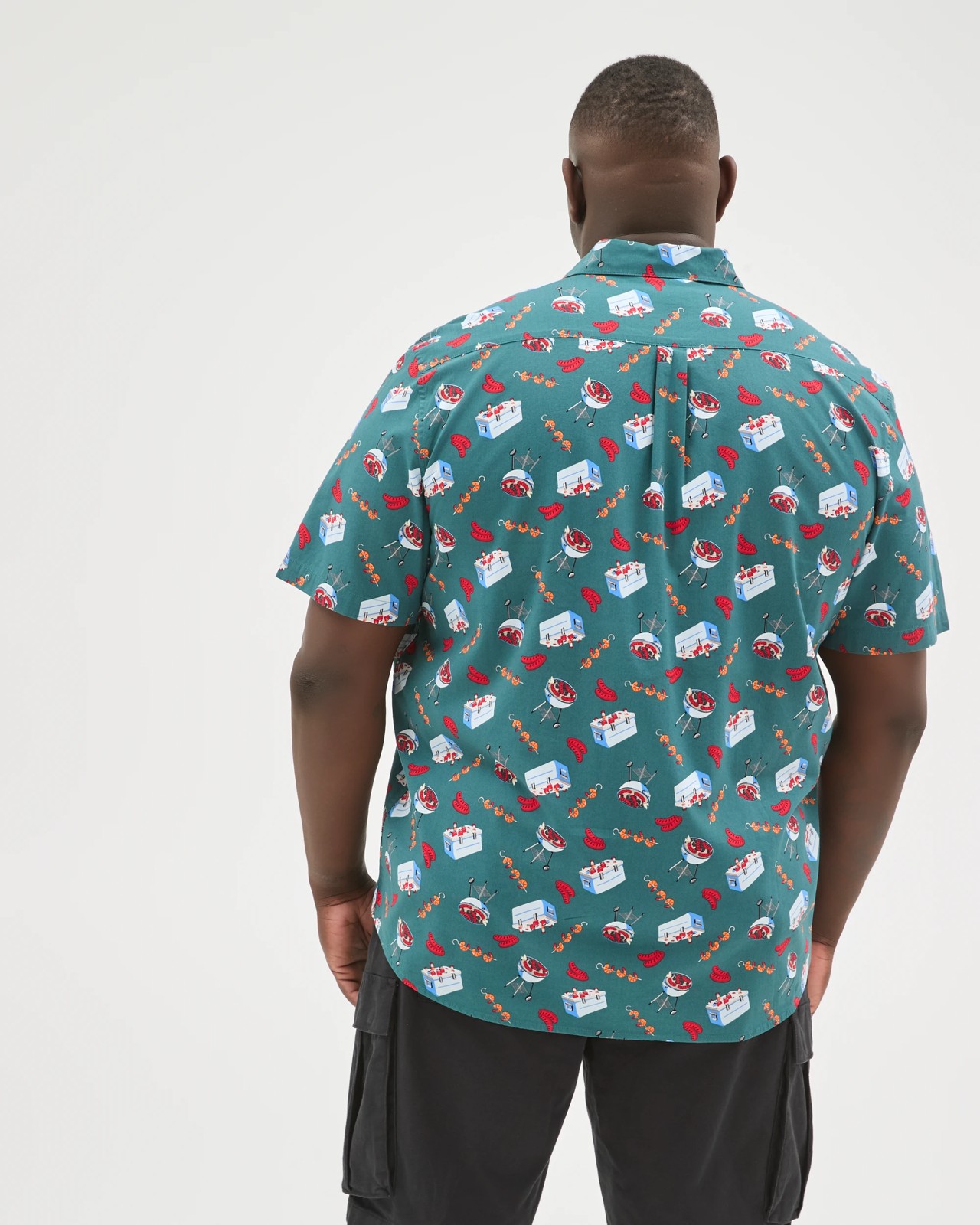Plus Size Short Sleeve BBQ Novelty Shirt 6 of 6