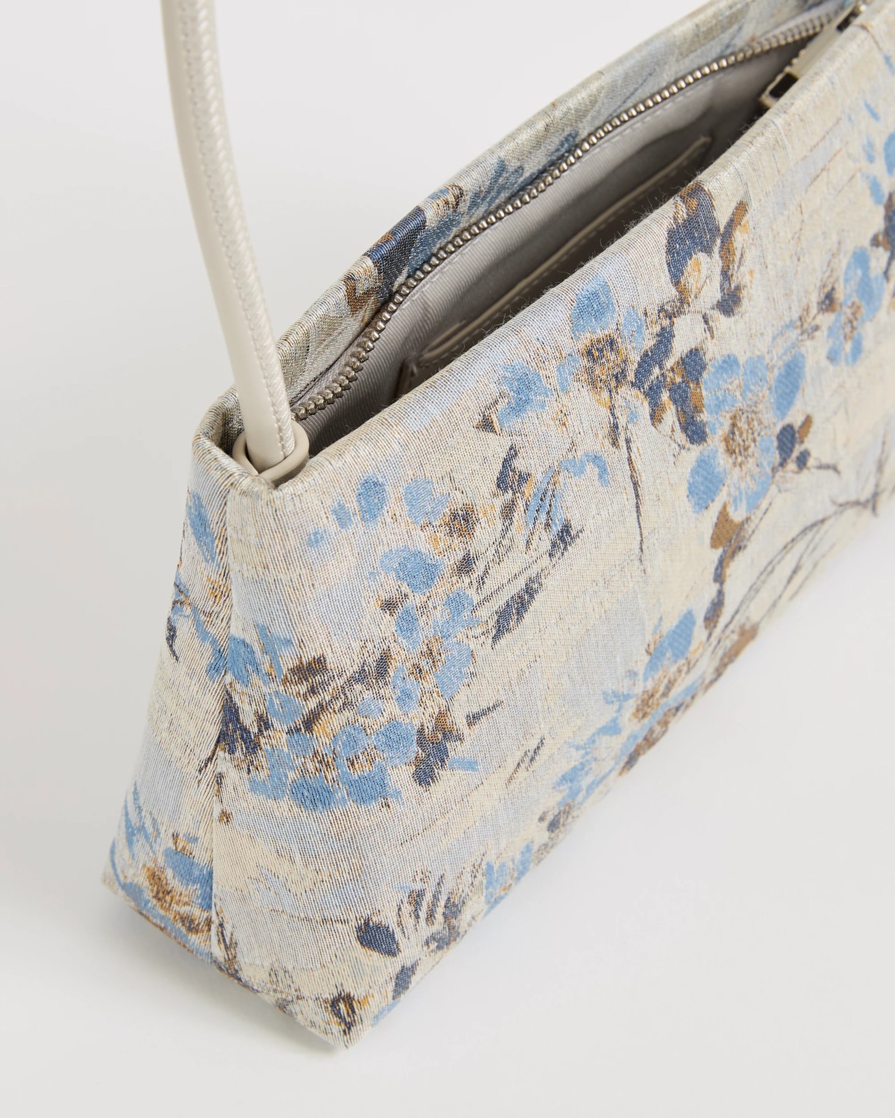 Minimal East West Floral Shoulder Bag 2 of 2