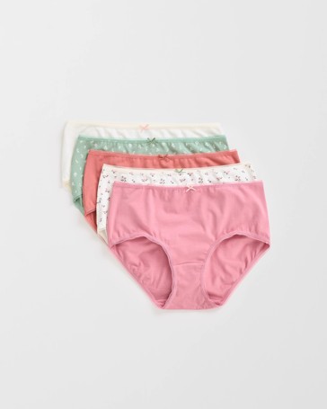 Australian Cotton 5 Pack Midi Briefs